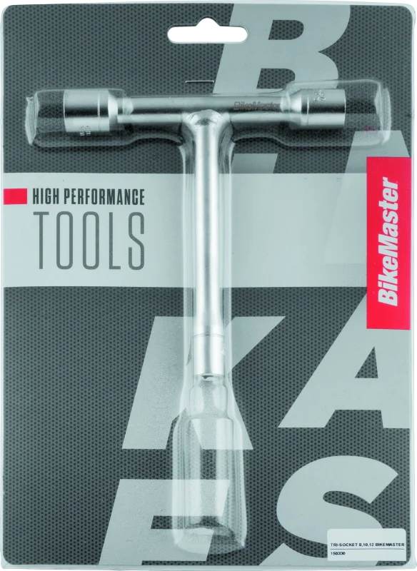 BikeMaster T-Handle 3-Way Socket - 8mm/10mm/12mm - Side View