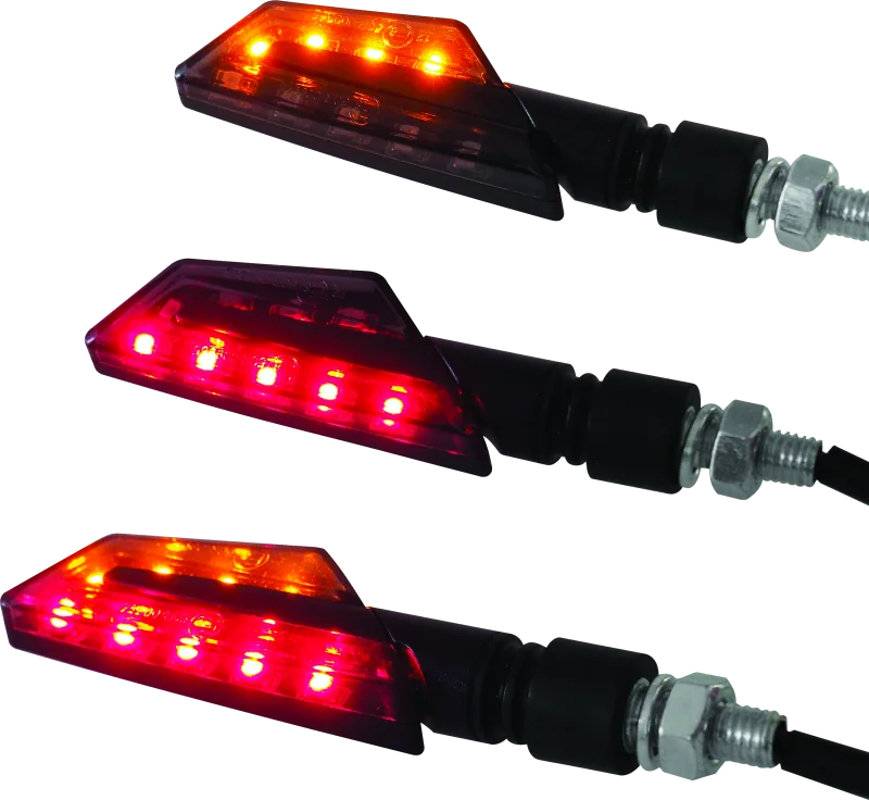 BikeMaster Tanto Turn Signal Rear - Side View