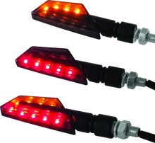 Load image into Gallery viewer, BikeMaster Tanto Turn Signal Rear - Side View