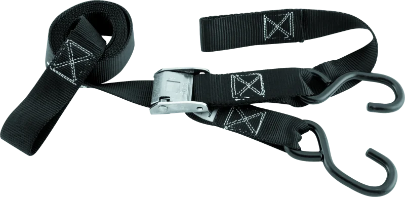 BikeMaster Tiedown 1-1/2 Integrated Softhook - Black