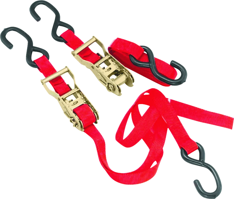 BikeMaster Tiedown 1in Rachet - Red