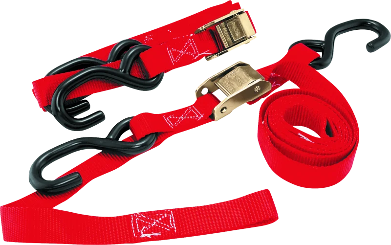 BikeMaster Tiedown Integrated Softhook - Red
