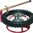 Load image into Gallery viewer, BikeMaster Tire Change Stand w/ Bead Braker - Side View