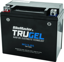 Load image into Gallery viewer, BikeMaster TruGel Battery - MG14-BS