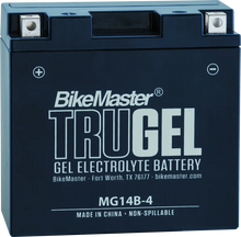 Load image into Gallery viewer, BikeMaster TruGel Battery - MG14B-4