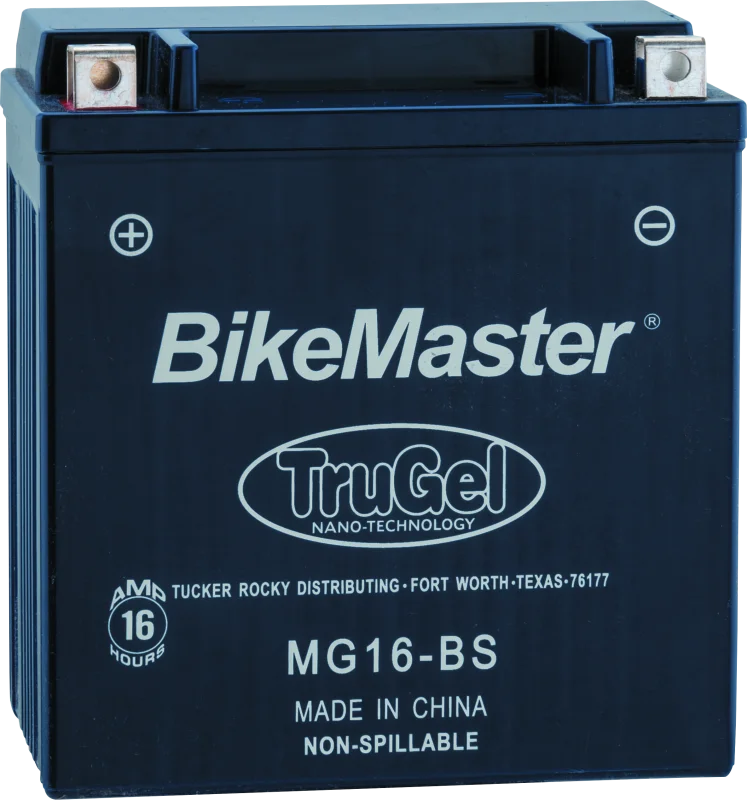 BikeMaster TruGel Battery - MG16-BS