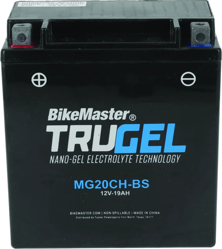 BikeMaster TruGel Battery - MG20CH-BS