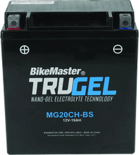 Load image into Gallery viewer, BikeMaster TruGel Battery - MG20CH-BS