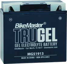 Load image into Gallery viewer, BikeMaster TruGel Battery - MG51913