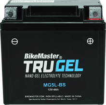 Load image into Gallery viewer, BikeMaster TruGel Battery - MG5L-BS - Main Product View