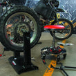 Load image into Gallery viewer, BikeMaster Ultimate Shop Stool w/ Tool Caddy - Side View