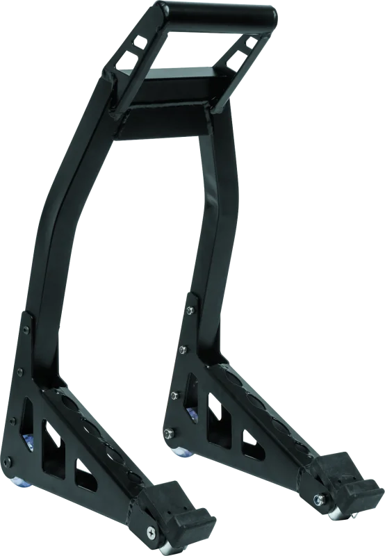 BikeMaster Universal Aluminum Stand - Front - Black - Main Product View