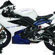 Load image into Gallery viewer, BikeMaster Universal Aluminum Stand - Front - Black - Side View