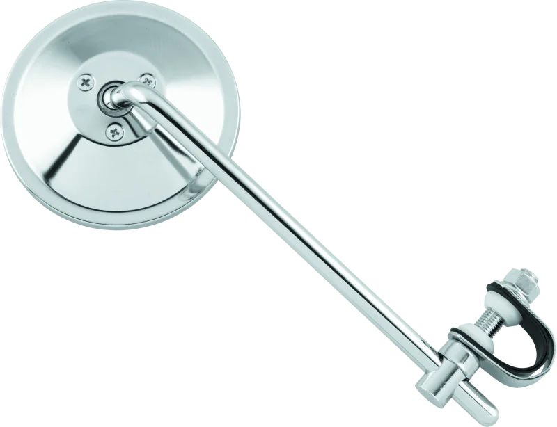 BikeMaster Universal Clamp On Mirror 8in Stem - Main Product View