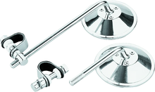 Load image into Gallery viewer, BikeMaster Universal Clamp On Mirror 8in Stem - Side View