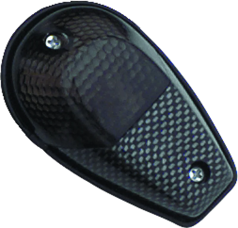 BikeMaster Universal Flush Mount Marker Light - Carbon/Smoke