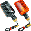 Load image into Gallery viewer, BikeMaster Universal Ministalk Marker Light - Carbon/Amber