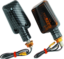 Load image into Gallery viewer, BikeMaster Universal Ministalk Marker Light - Carbon/Smoke