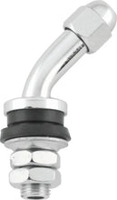Load image into Gallery viewer, BikeMaster Valve Stem 45Deg Chrome Ea.