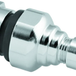 Load image into Gallery viewer, BikeMaster Valve Stem Aluminum 11.3mm Pair Silver