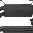 Load image into Gallery viewer, Bikeman Performance Double Barrel Exhaust System - Ceramic Black 08-308-CB - Side View