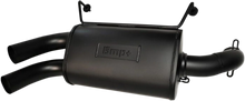 Load image into Gallery viewer, Bikeman Performance Double Barrel Slip-On Muffler - Ceramic Black 17-308-CB - Main Product View
