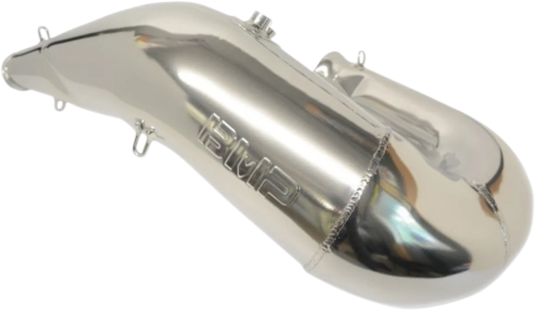 Bikeman Performance Exhaust Pipe - Ceramic 01-326-C - Back View