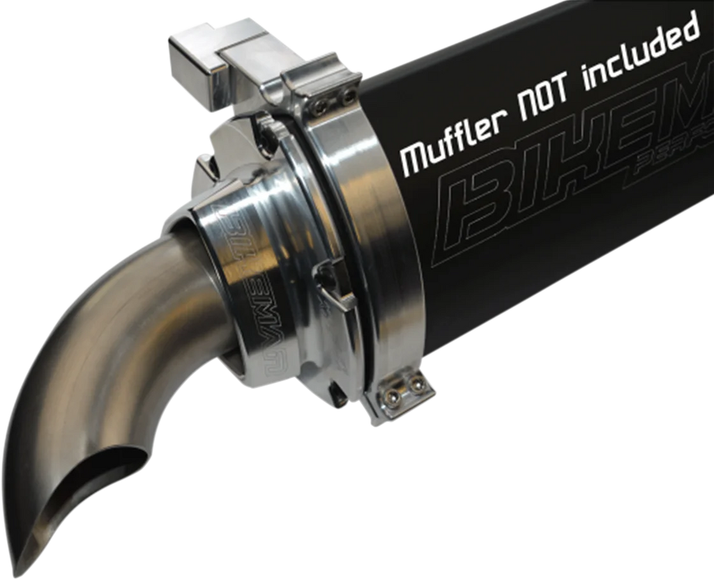 Bikeman Performance Exhaust Tip - Stainless Steel - Big Mo 17-ET-1-SS - Main Product View