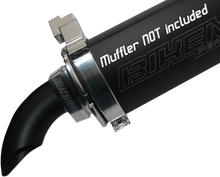 Load image into Gallery viewer, Bikeman Performance Exhaust Tip - Stainless Steel - Big Mo 17-ET-1-SS - Side View