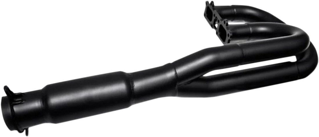Bikeman Performance RZR XP 900 Header - Ceramic Black 18-301-CB - Side View