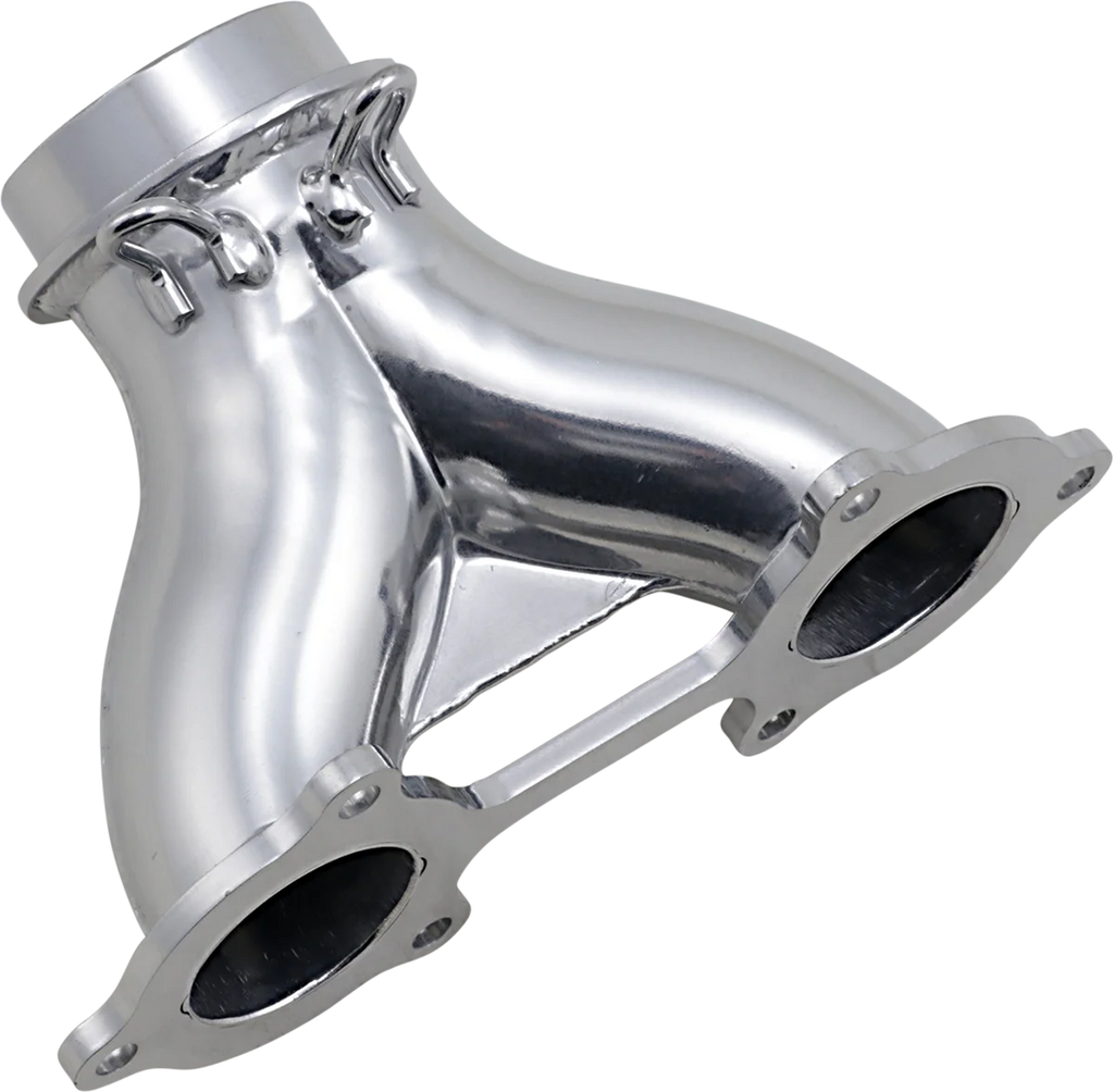 Bikeman Performance Header - Ceramic Polished 03-302-C - Main Product View