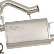 Load image into Gallery viewer, Bikeman Performance Muffler - Chrome 17-315-C - Detail View
