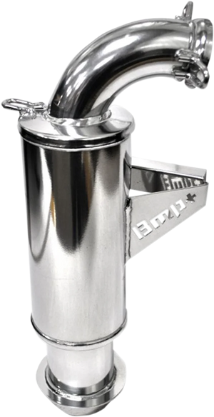 Bikeman Performance Powder Lite Muffler 02-322PL-C - Main Product View