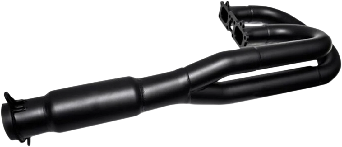 Bikeman Performance RZR XP 900 Header - Ceramic Black 18-301-CB - Side View