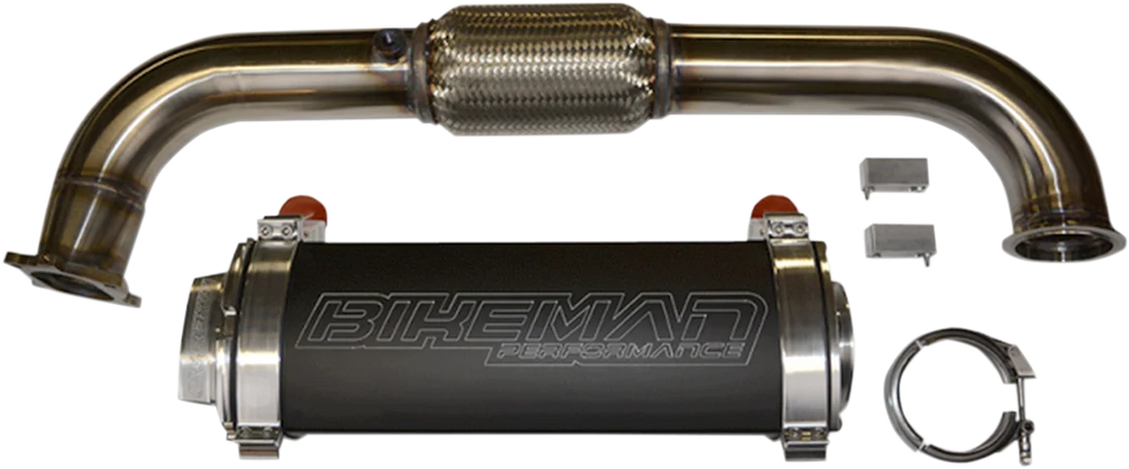 Bikeman Performance RZR XP Turbo Exhaust 08-313 - Side View