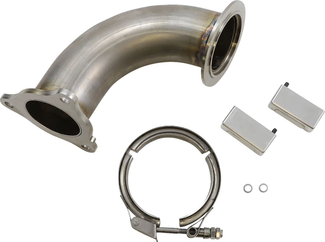 Bikeman Performance RZR XP Turbo Muffler - Stainless Steel 17-318-SS - Additional View 5