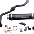 Load image into Gallery viewer, Bikeman Performance Ranger Big Mo Muffler - Black 17-322 - Side View