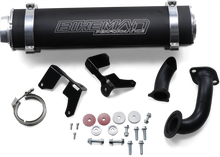 Load image into Gallery viewer, Bikeman Performance Ranger Big Mo Muffler - Black 17323 - Side View