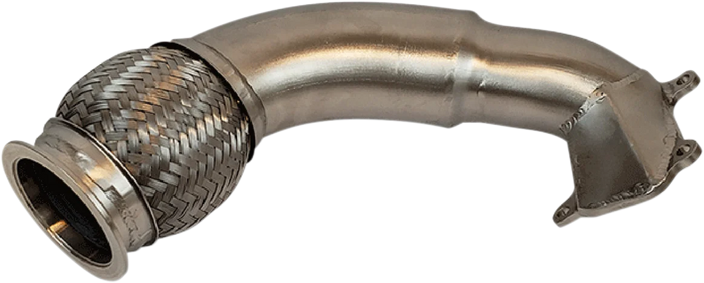 Bikeman Performance Turbo Outlet Manifold 14-PC-TOM - Side View