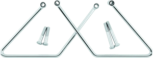 Bikers Choice 00-05 FXST 00-17 FLST Chrome Saddlebag Supports Pr