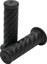 Load image into Gallery viewer, Bikers Choice 1 Inch Black Spiral Grip
