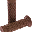 Load image into Gallery viewer, Bikers Choice 1 Inch Brown Quilted Grip