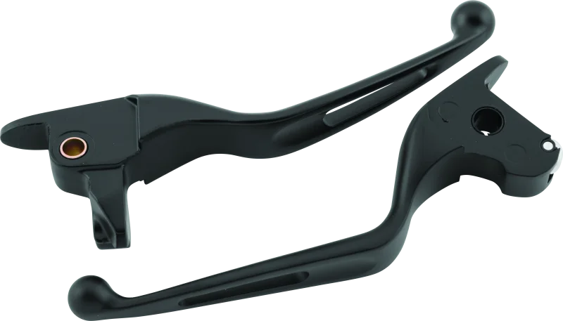 Bikers Choice 14-16 FLH FLT Black Vortex Lever Set