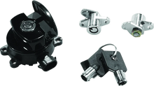 Load image into Gallery viewer, Bikers Choice 14-21 Road King Black Ignition Switch &amp; Saddlebag Lock Kit