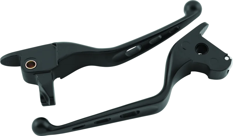 Bikers Choice 14-Up Touring Black Tri-Hole Lever Set