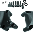 Load image into Gallery viewer, Bikers Choice 14-Up XL Black Passenger Footpeg Mount