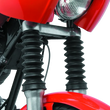 Load image into Gallery viewer, Bikers Choice 39MM Black Fork Boots Pr