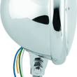 Load image into Gallery viewer, Bikers Choice 5-3/4 Chrome Bottom Mount Headlight Clear Lens H4 60/55W Universal