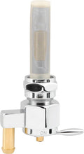 Load image into Gallery viewer, Bikers Choice 57-74 XL Chrome Hex Petcock 3/8 NPT Down Outlet