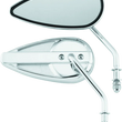 Load image into Gallery viewer, Bikers Choice 65-Up Chrome Teardrop Mirror Universal Custom Pr